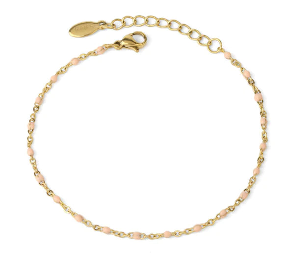 Fashion Stainless Steel Bracelets in Gold, Blue, Red