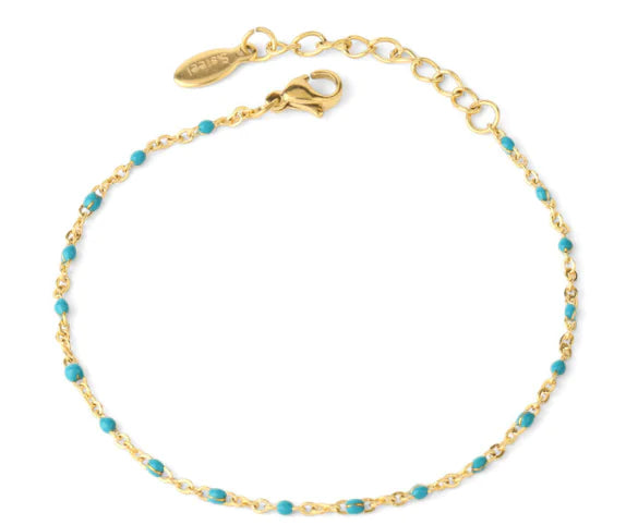 Fashion Stainless Steel Bracelets in Gold, Blue, Red